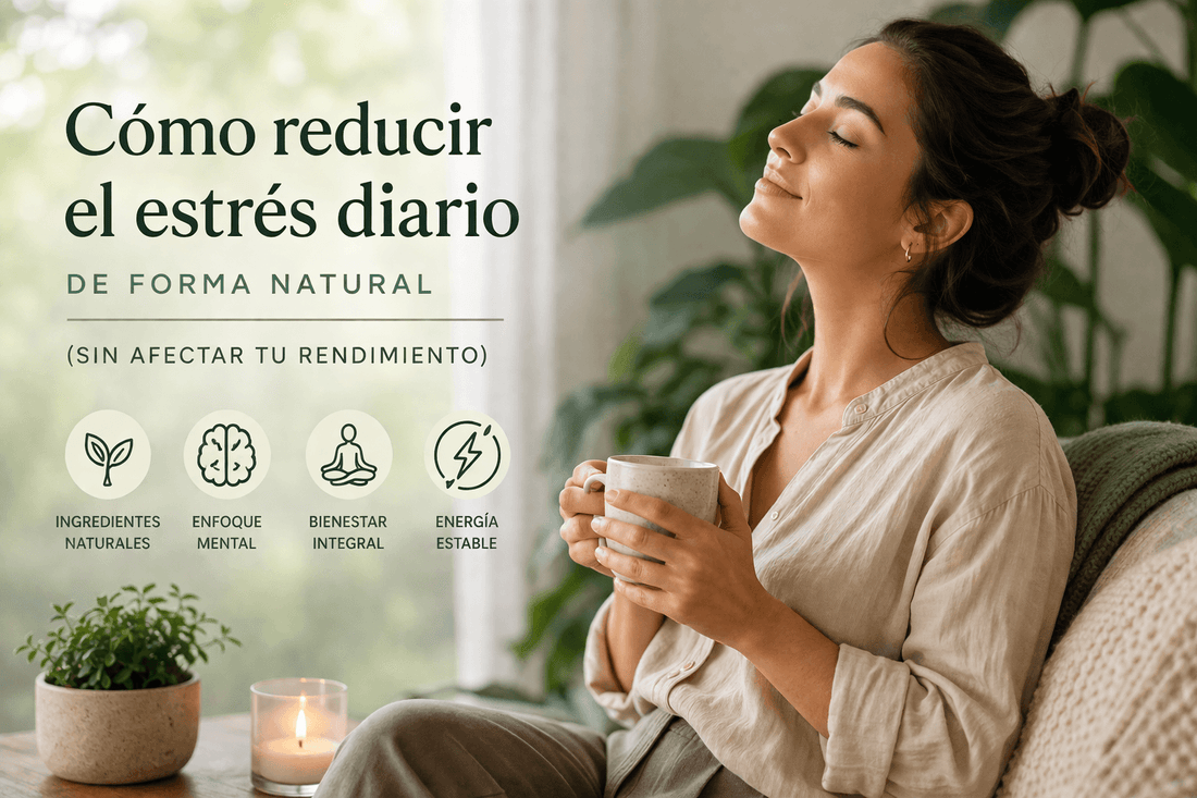 cómo reducir el estrés diario de forma natural